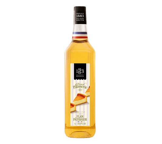 Flan Pâtissier (French Custard Tart) – 1883 Syrup (1L PET Plastic Bottle) by 1883 Maison Routin | 1883 - Syrup | Good as Gold Coffee