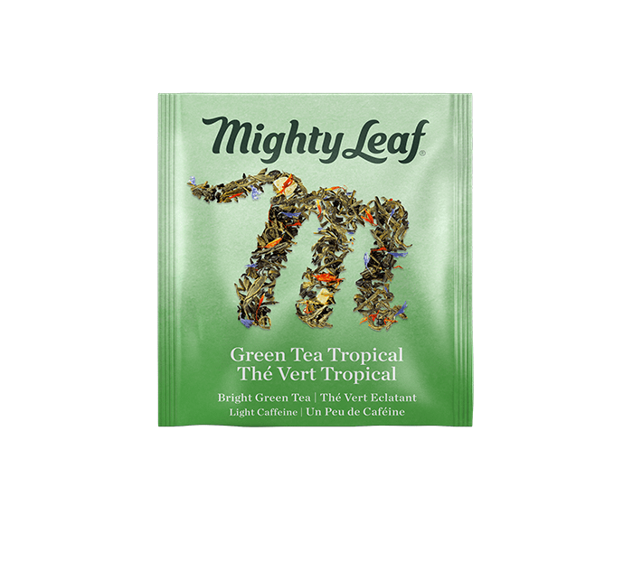 Green Tea Tropical Tea Bags - 25ct by Mighty Leaf Tea | Mighty Leaf - 25ct | Good as Gold Coffee