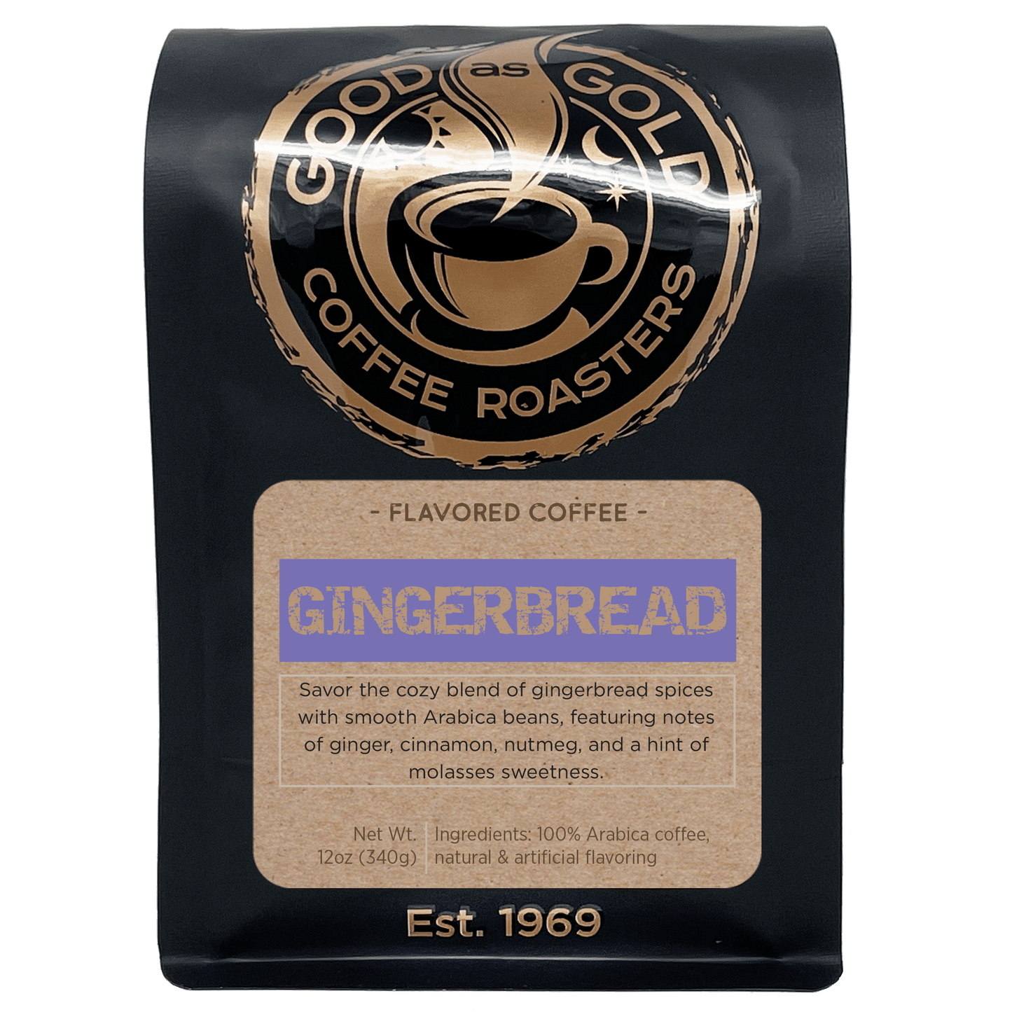 Gingerbread by Good as Gold | Flavored - Coffee Beans | Good as Gold Coffee