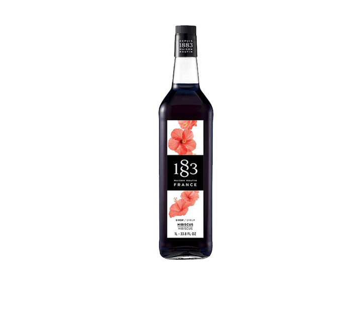 Hibiscus Syrup | 1883 Syrups by Maison Routin | Syrups For Cafes