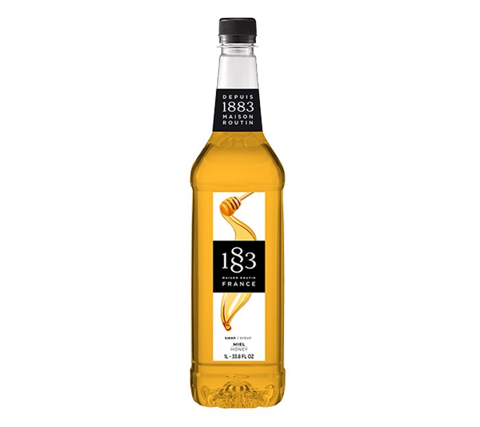 Honey - 1883 Syrup (1L PET Plastic Bottle) by 1883 Maison Routin | 1883 - Syrup | Good as Gold Coffee