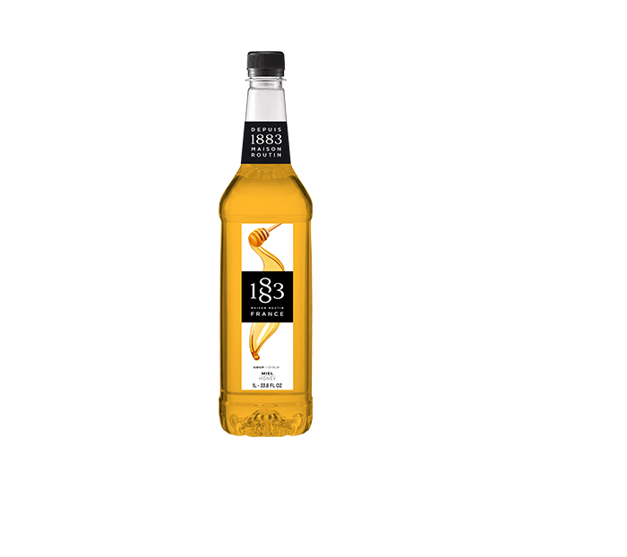 Honey - 1883 Syrup (1L PET Plastic Bottle) by 1883 Maison Routin | 1883 - Syrup | Good as Gold Coffee