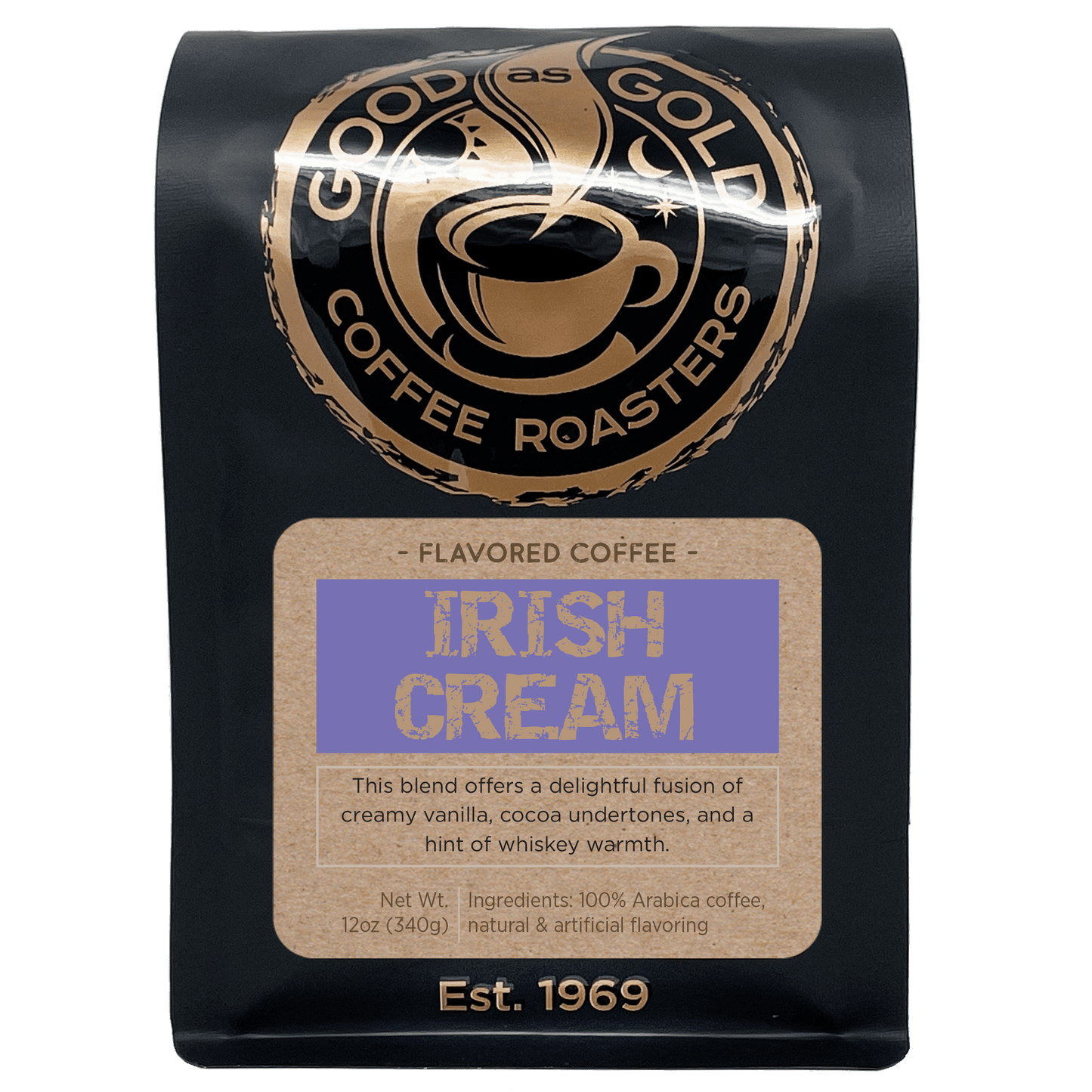 Irish Cream by Good as Gold | Flavored - Coffee Beans | Good as Gold Coffee