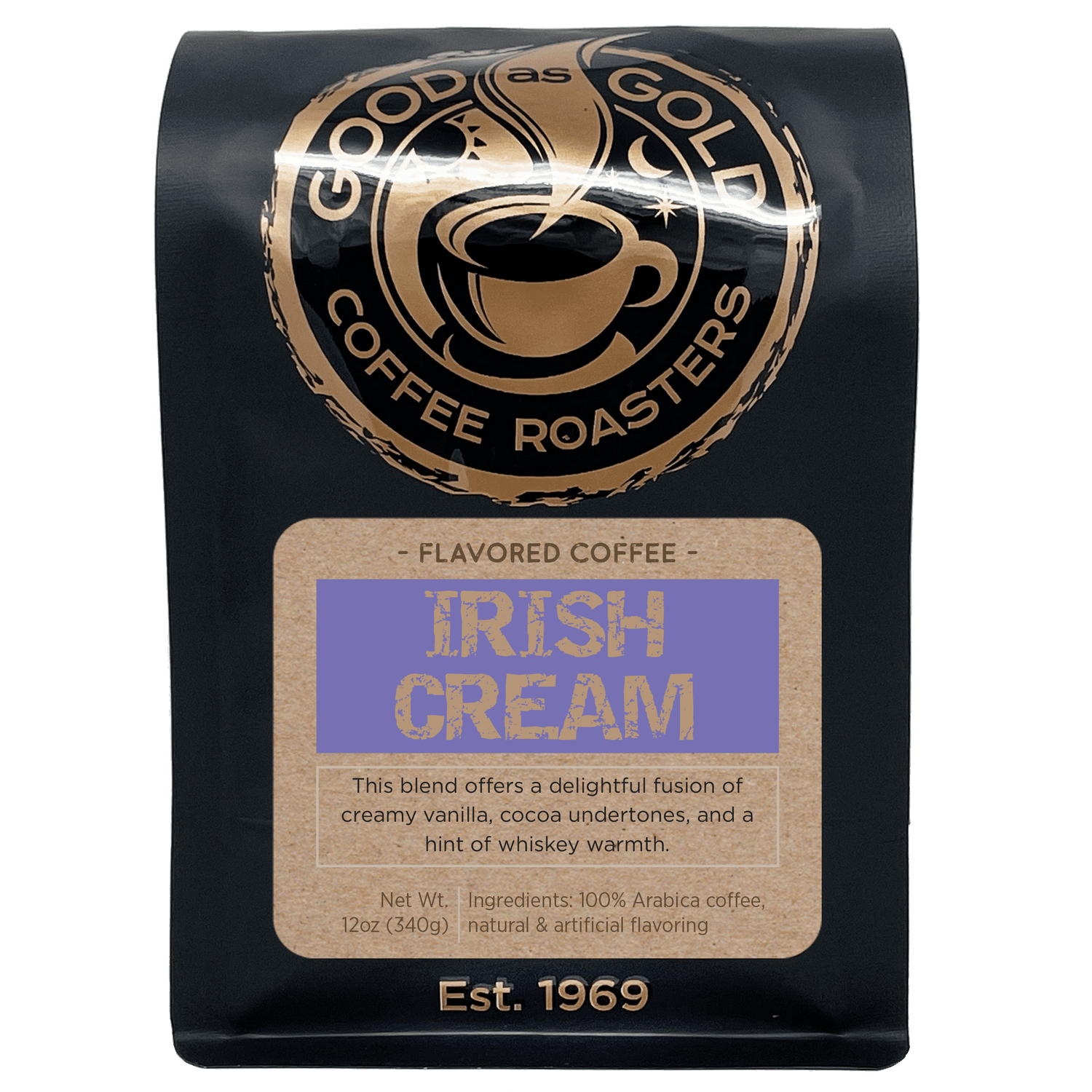 Irish Cream by Good as Gold | Flavored - Coffee Beans | Good as Gold Coffee