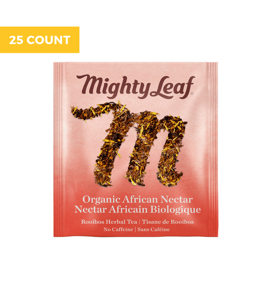 Organic African Nectar Tea Bags - 25ct by Mighty Leaf Tea | Mighty Leaf - 25ct | Good as Gold Coffee