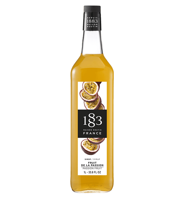 Passionfruit - 1883 Syrup (1L PET Plastic Bottle) by 1883 Maison Routin | 1883 - Syrup | Good as Gold Coffee