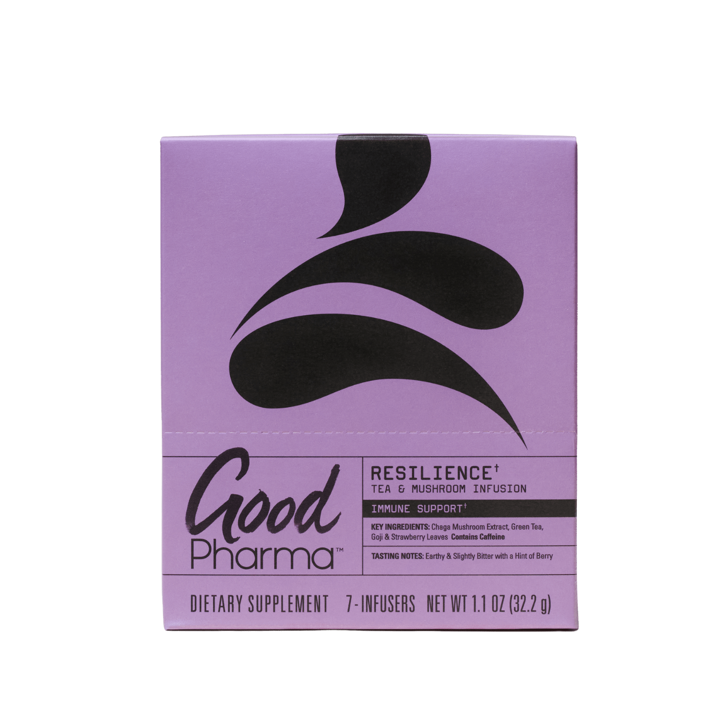 Resilience™ | Green Tea + Chaga Mushroom for Immunity + Stamina (7ct) by Good Pharma | | Good as Gold Coffee