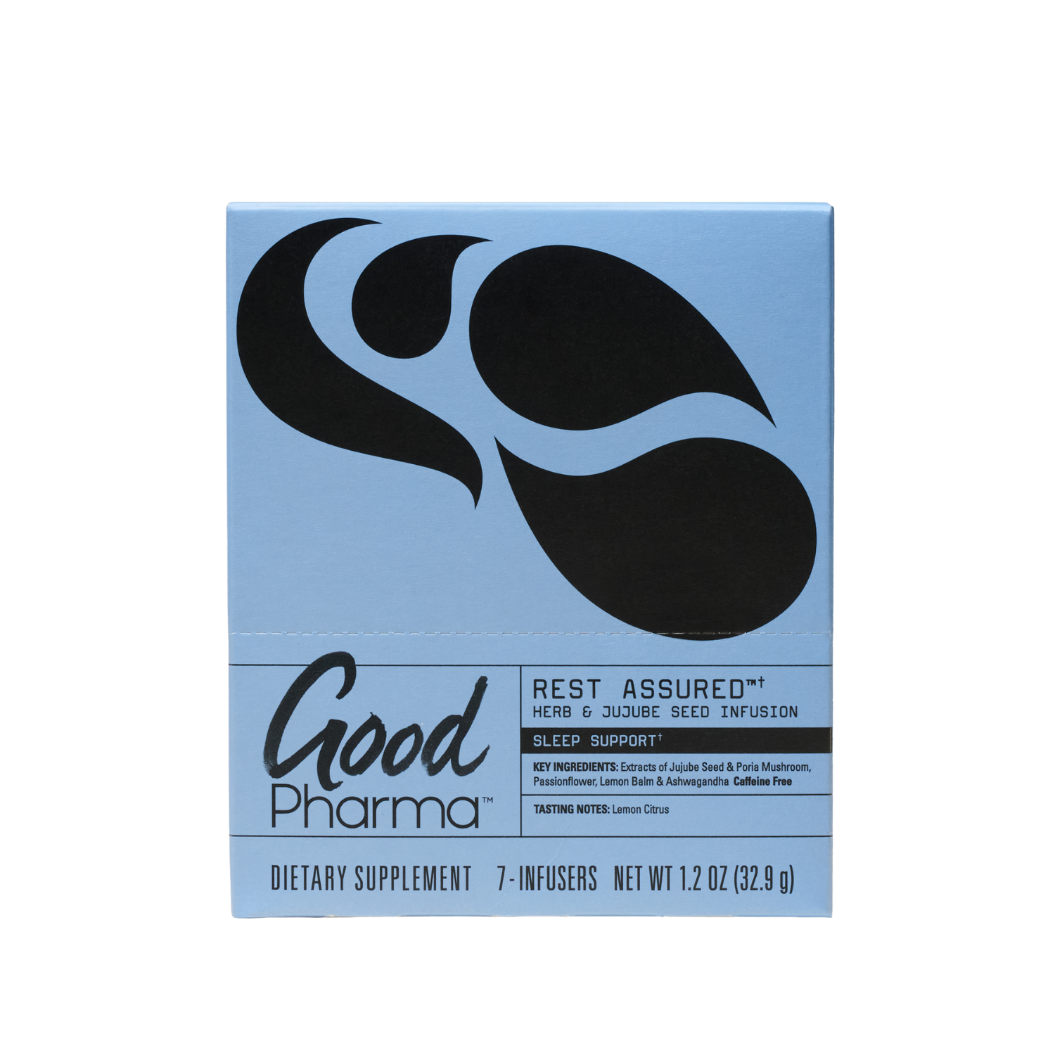 Rest Assured™ | Mushroom & Jujube Seed Tea for Sleep Support (7ct)