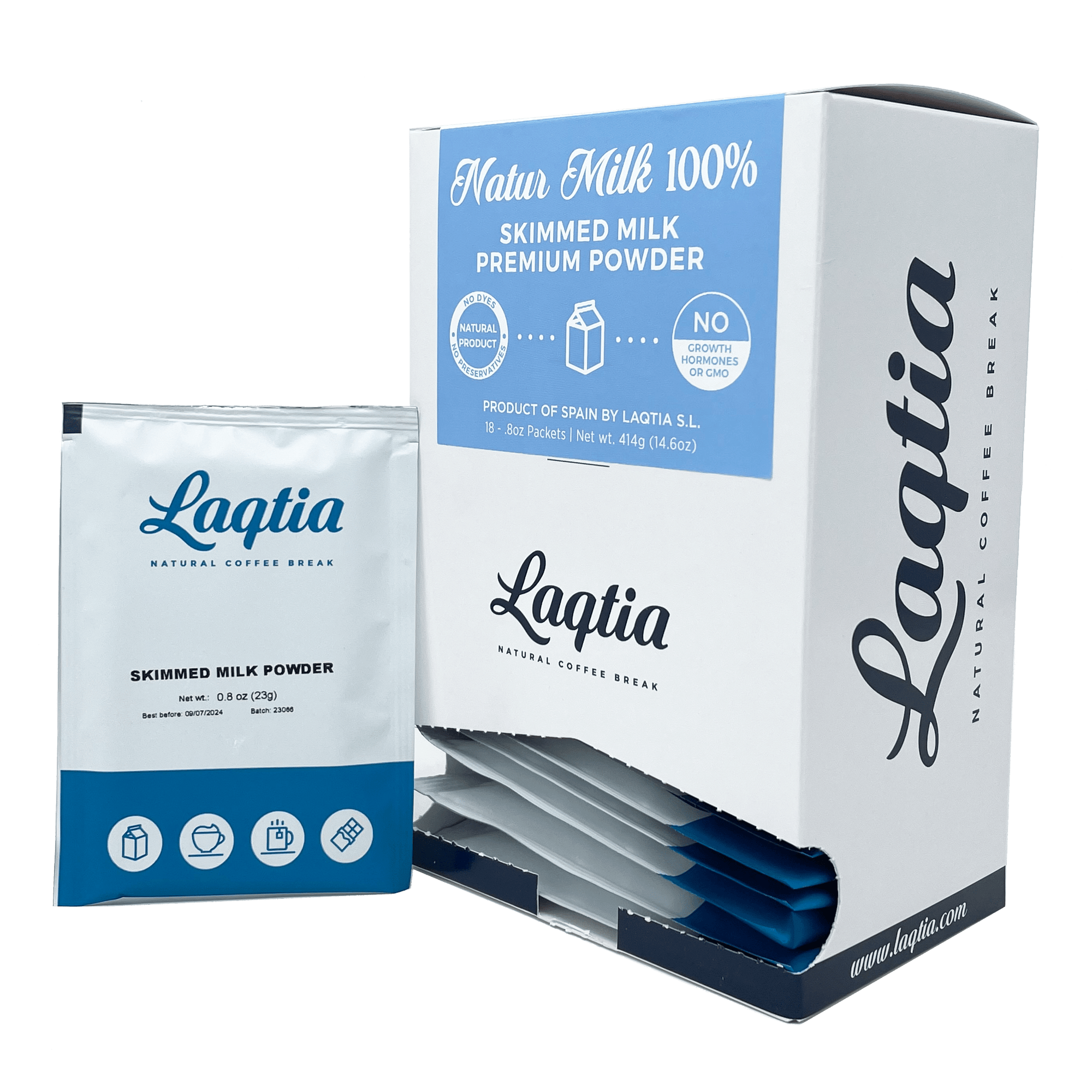 Laqtia Packets - Skim Milk by laqtia | specialty powder | Good as Gold Coffee
