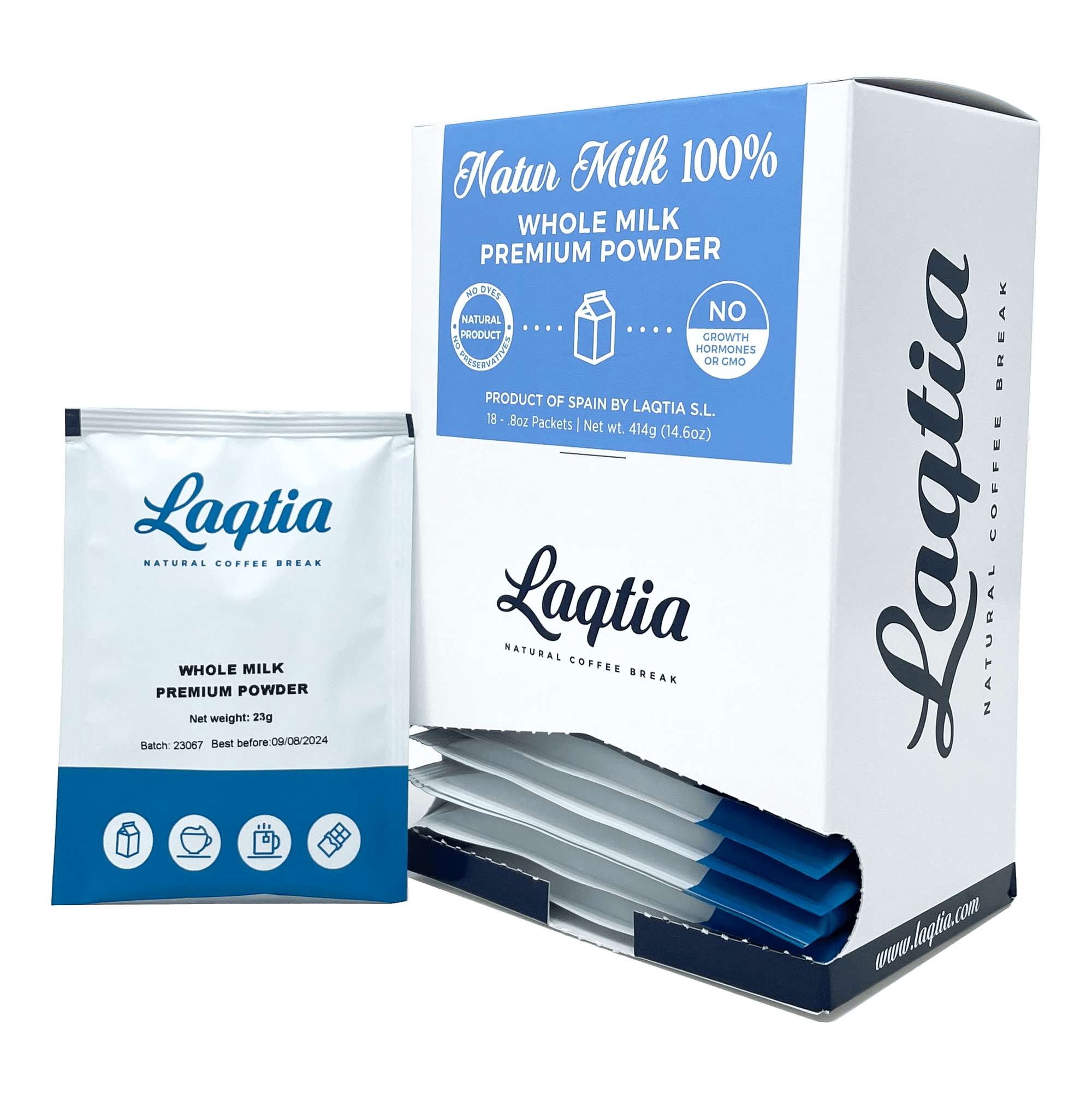 Laqtia Packets - Whole Milk by laqtia | specialty powder | Good as Gold Coffee