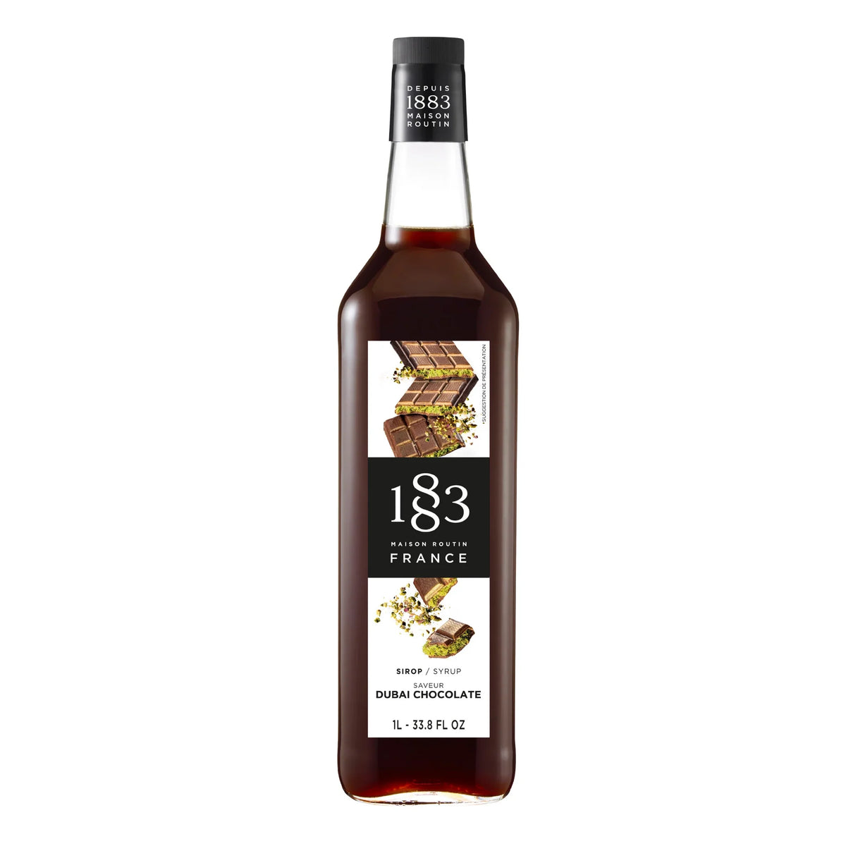 Dubai Chocolate - 1883 Syrup (1L PET Plastic Bottle)