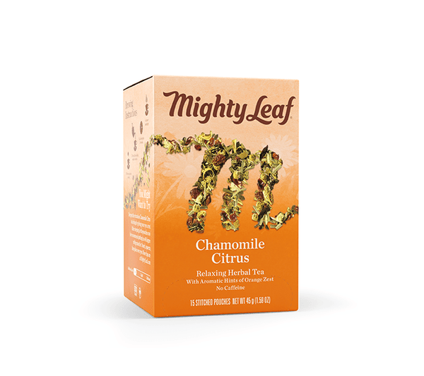 Mighty Leaf - Chamomile Citrus Tea Bags - 15 count – Good as Gold
