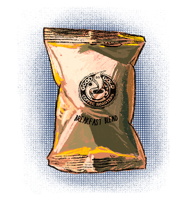 Breakfast Blend - 24ct / 1.75 oz ground coffee per pack BB17524 by Good as Gold | Pre - Measured Coffee Packets | Good as Gold Coffee