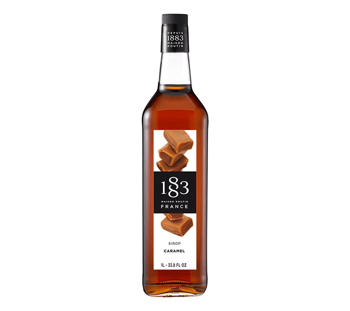 Caramel - 1883 Syrup (1L PET Plastic Bottle) by 1883 Maison Routin | 1883 - Syrup | Good as Gold Coffee