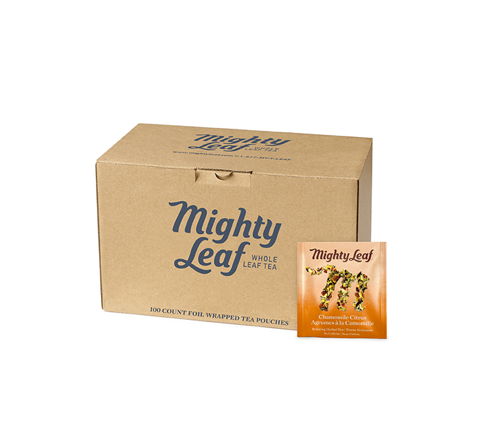 Chamomile Citrus Tea Bags by Mighty Leaf Tea | Mighty Leaf - 100ct | Good as Gold Coffee