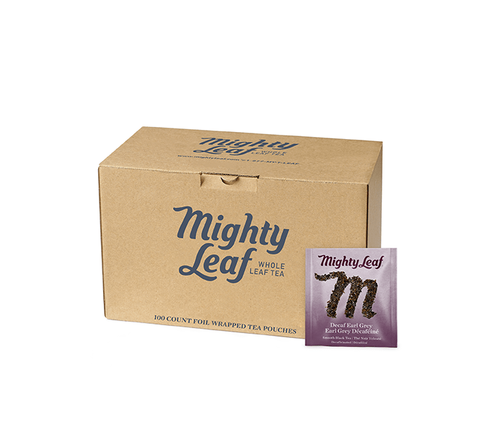 Earl Grey Decaf Tea Bags by Mighty Leaf Tea | Mighty Leaf - 100ct | Good as Gold Coffee