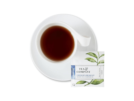 Emperor's Breakfast Tea by Tea And Company | Tea And Company - 100ct | Good as Gold Coffee