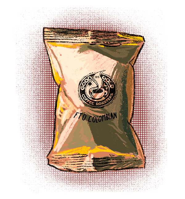 Fair Trade / Organic - Colombian - 3oz ground coffee per pack 18ct by Good as Gold | Pre - Measured Coffee Packets | Good as Gold Coffee