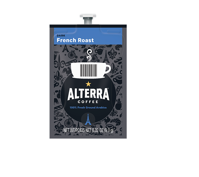 FLAIVA Alterra - French Roast Coffee Packets - FLAVIA COFFEE REFILLS