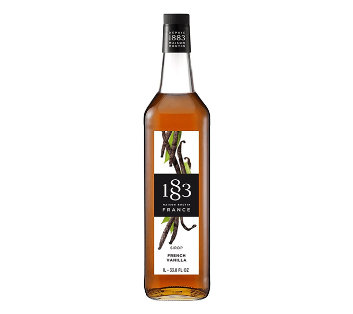 French Vanilla - 1883 Syrup (1L PET Plastic Bottle) by 1883 Maison Routin | 1883 - Syrup | Good as Gold Coffee