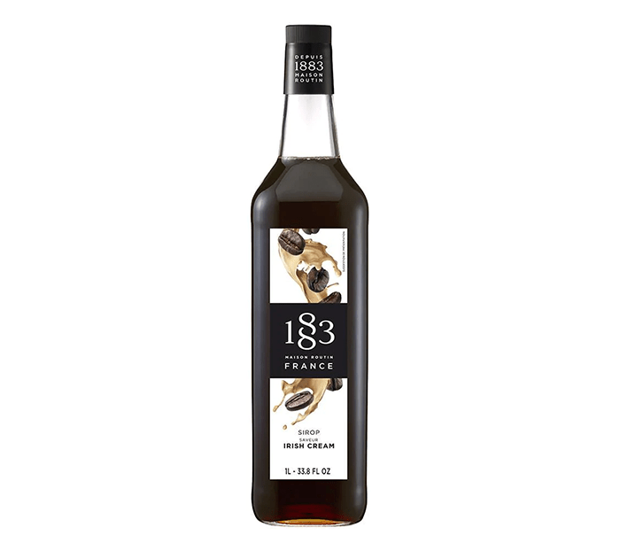 Irish Cream - 1883 Syrup (1L PET Plastic Bottle) by 1883 Maison Routin | 1883 - Syrup | Good as Gold Coffee