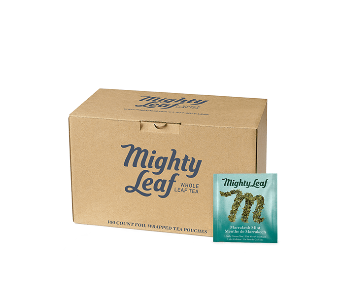 Marrakesh Mint Tea Bags by Mighty Leaf Tea | Mighty Leaf - 100ct | Good as Gold Coffee