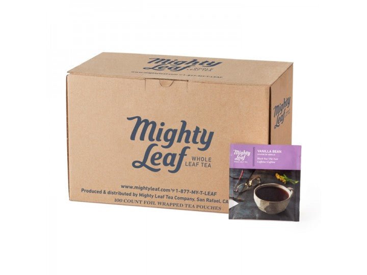 Vanilla Bean Tea Bags by Mighty Leaf Tea | Mighty Leaf - 100ct | Good as Gold Coffee