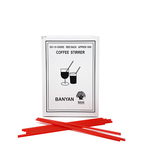 Plastic Stirrer 5" by Banyan | Stirrer | Good as Gold Coffee