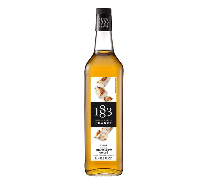 Toasted Marshmallow - 1883 Syrup (1L PET Plastic Bottle) by 1883 Maison Routin | 1883 - Syrup | Good as Gold Coffee