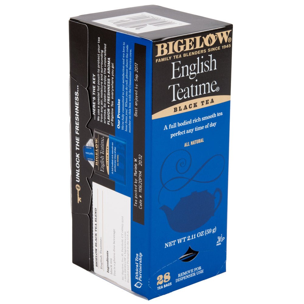 English Tea Time Tea Bags by Bigelow Tea | Bigelow Tea - 28ct | Good as Gold Coffee